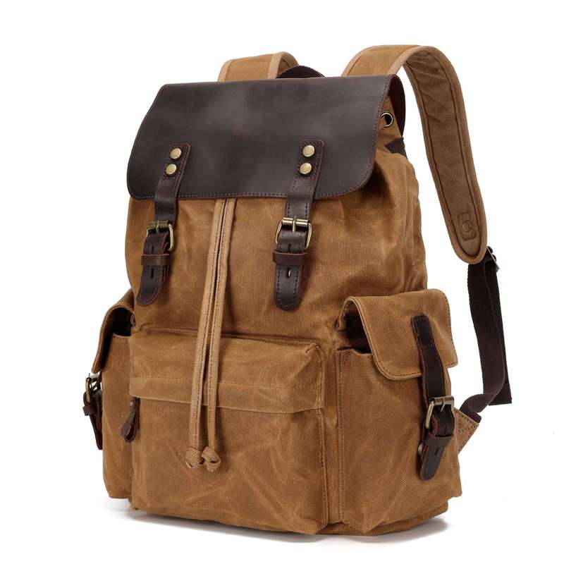 Tas ransel pria baru, tas rans - Canvas Backpack Casual ulasan dan harga