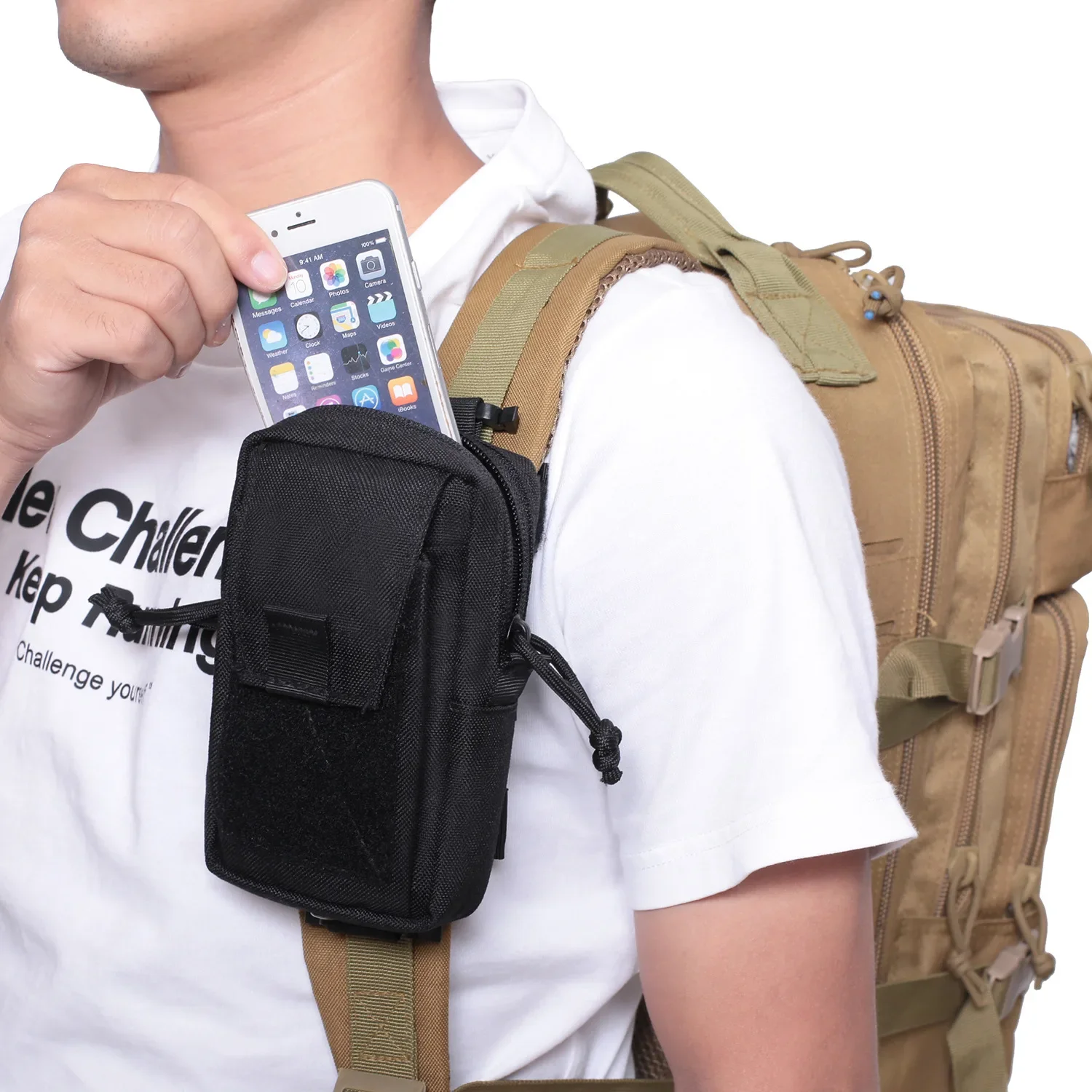 Tas Pinggang Molle dengan Tali - Backpack Insert Organizer ulasan dan harga